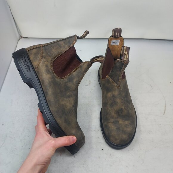 Blundstone MENS Chelsea Rustic Brown Boot main image 8